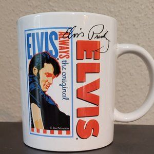 ELVIS PRESLEY Signed Hot Coffee/Chocolate Mug Cup